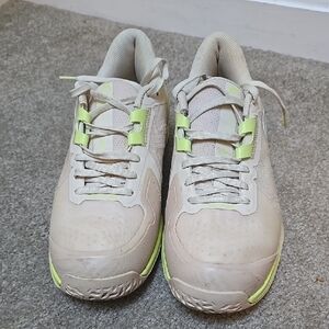 Head Women's Sneakers in Cream and Neon Yellow